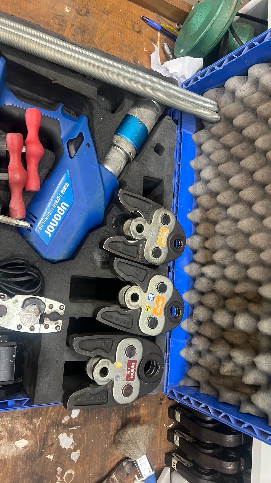 Perstang uponor up 110 compleet set, Ophalen of Verzenden, Zo goed als nieuw