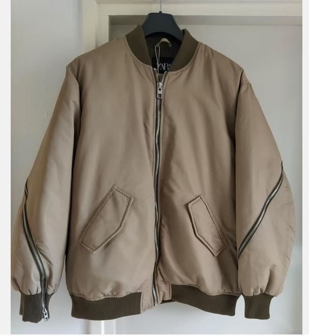 NIEUW! ZARA prachtige oversized bomber VAN 100 VOOR 30 EURO, Maat 38/40 (M), Verzenden, Nieuw, Zara