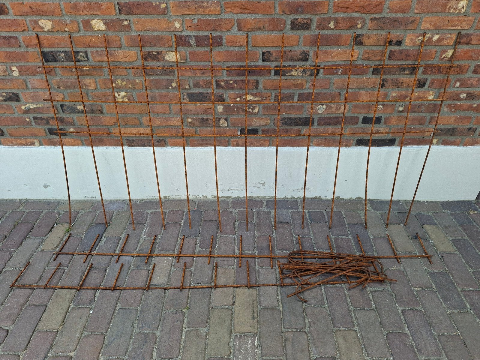 Bouwstaalmatten restjes - Ideaal voor kleine projecten, Doe-het-zelf en Verbouw, Metalen, Ophalen, Gebruikt, IJzer