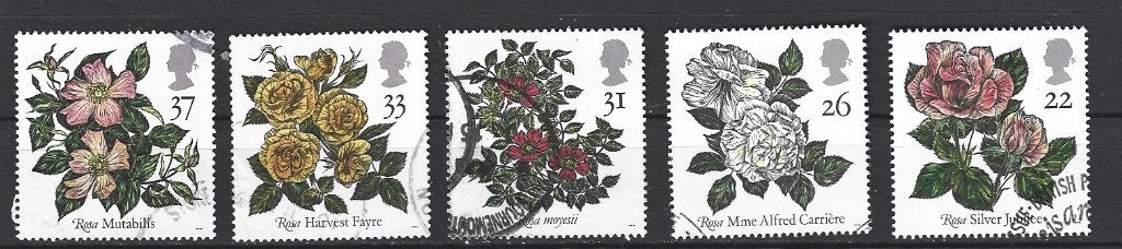 UK-o12 reeks, Verzenden, Gestempeld