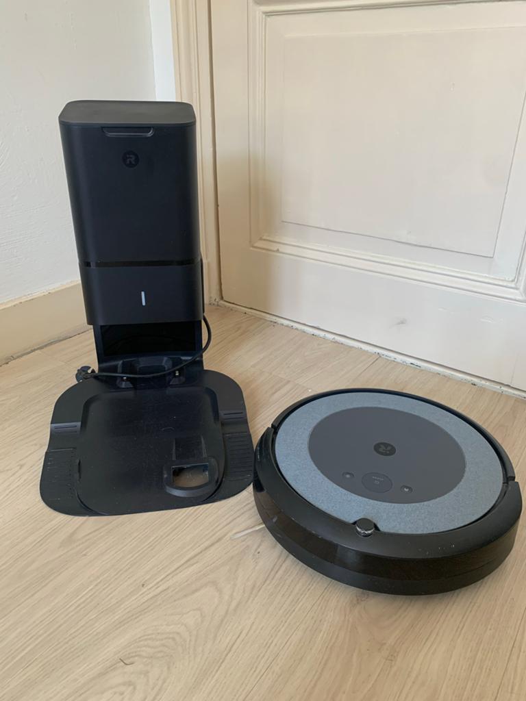 iRobot Roomba i3+ Robotstofzuiger met Clean Base, Gebruikt, IRobot, Automatisch legen, Ophalen of Verzenden