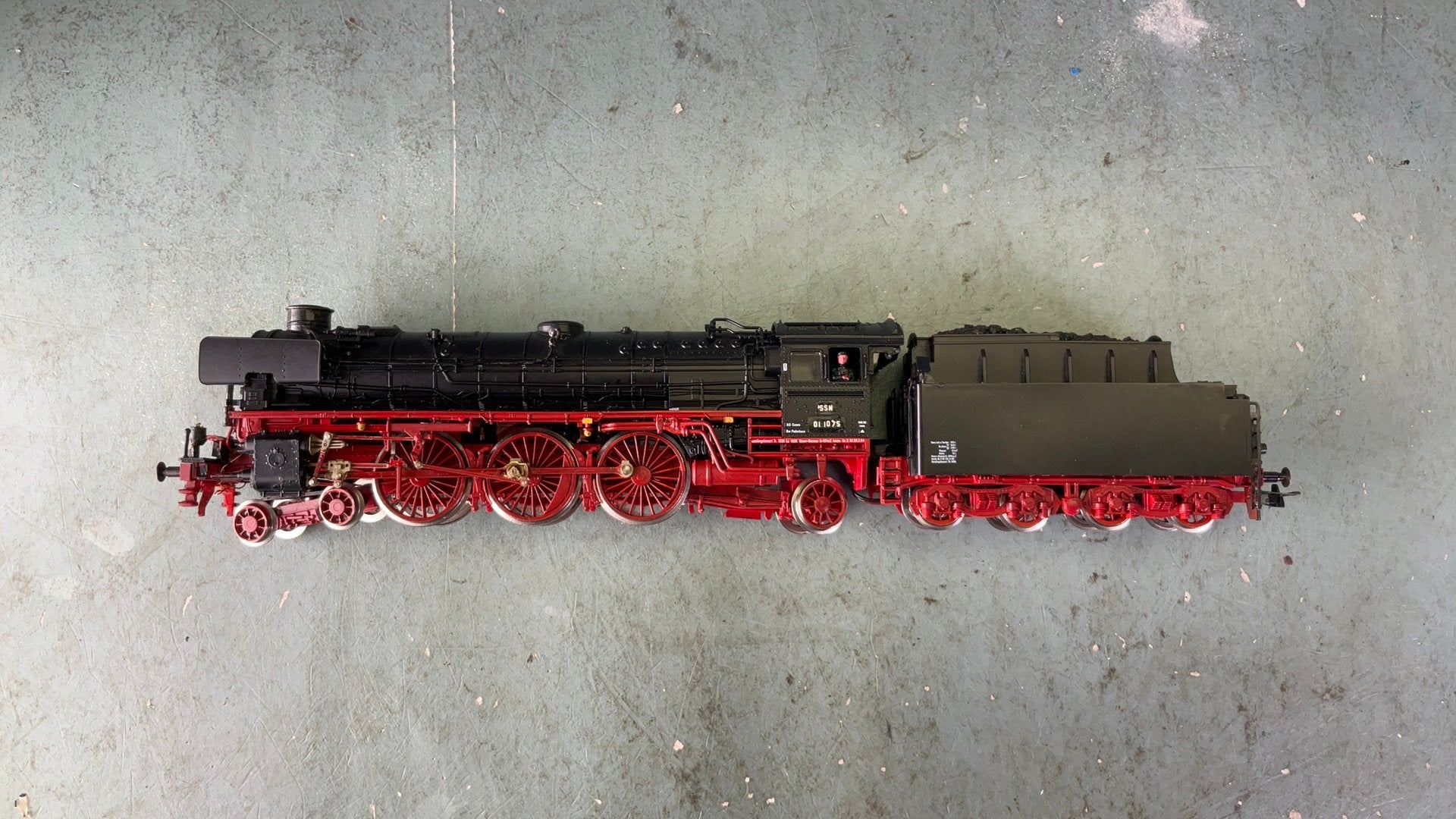 Fleischmann 4169 ho 2C1 Stoomloc 4-assige tender in doos., Fleischmann, Ophalen of Verzenden, Zo goed als nieuw, Analoog
