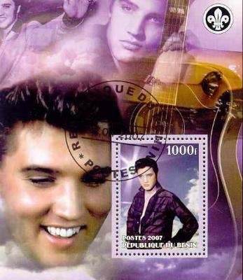 Elvis Presley - 2 mooie blokjes 2007 - Gestempeld, Verzenden, Gestempeld, Overige thema's