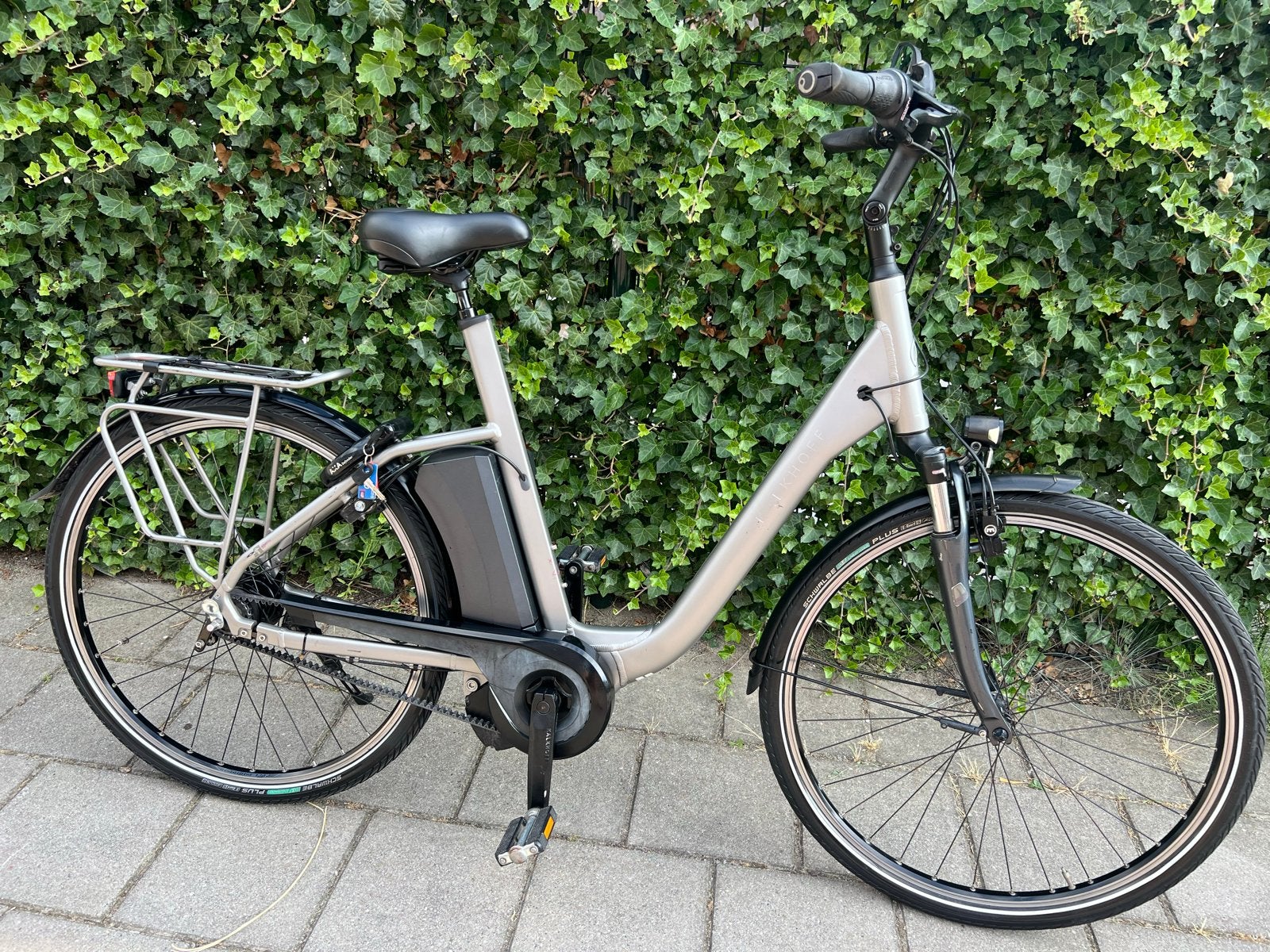 Kalkhoff elektrische fiets met riemaandrijving, 59 cm of meer, Ophalen, Gebruikt, Overige merken