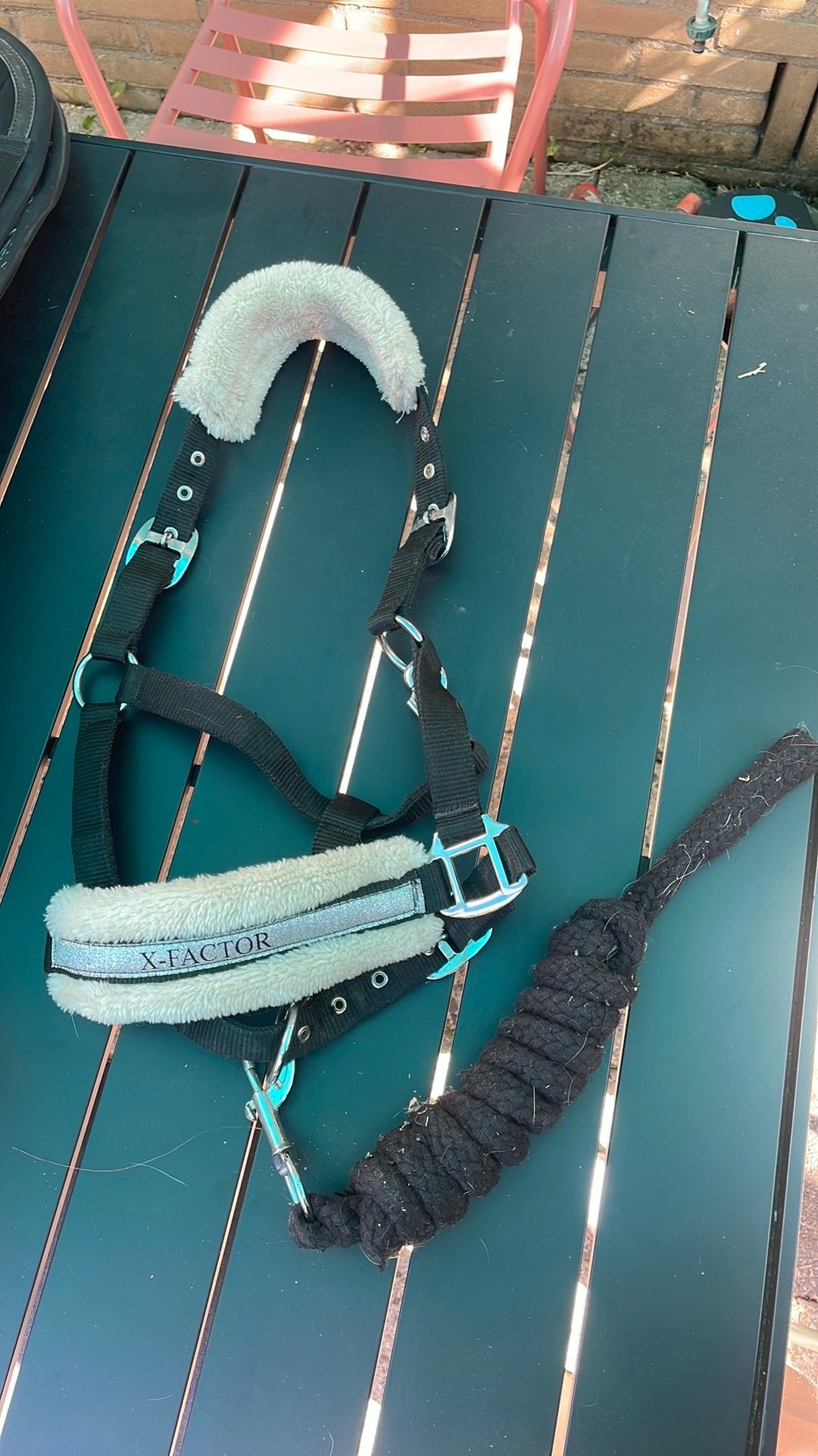 Harry’s horse halster met touw, Ophalen, Zo goed als nieuw, Halster