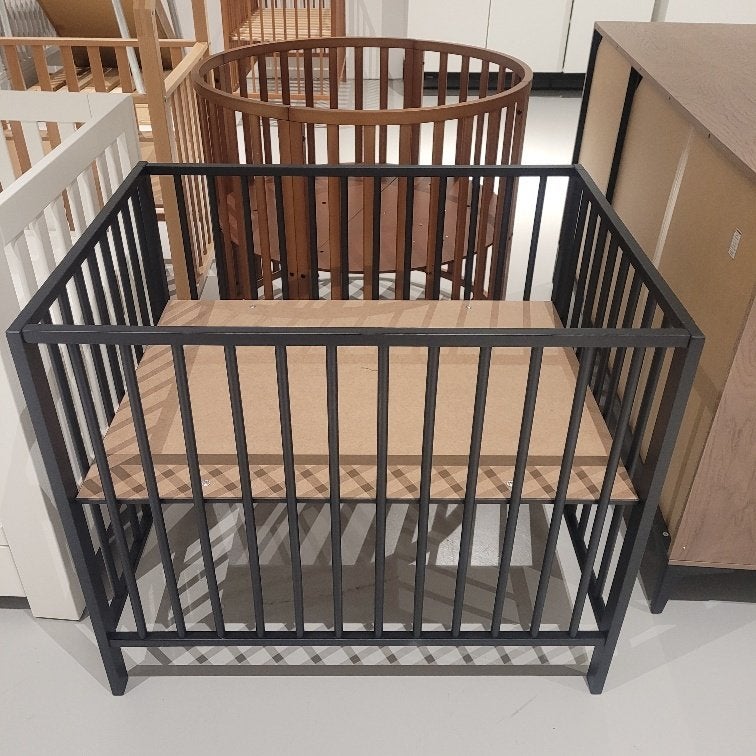 Europe Baby Felix II Box Mat Zwart, Kinderen en Baby's, Boxen, Ophalen, Zo goed als nieuw, Rechthoekig, In hoogte verstelbaar