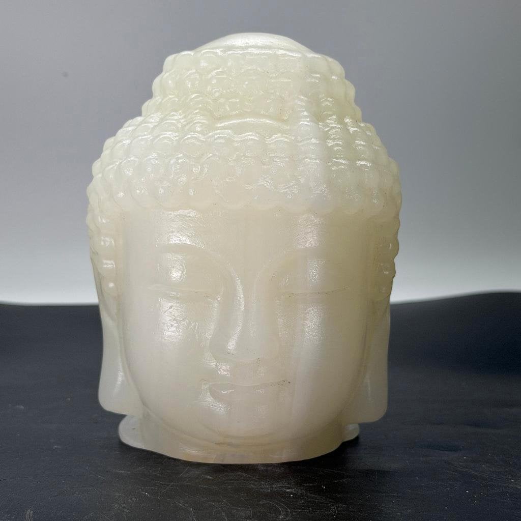 Boeddha hoofd van calciet 3,1 kg, Western Deco, Nieuw, Ophalen of Verzenden, Zoetermeer