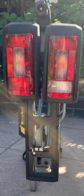 fietsendrager, Ophalen, Gebruikt, 2 fietsen, Trekhaakdrager