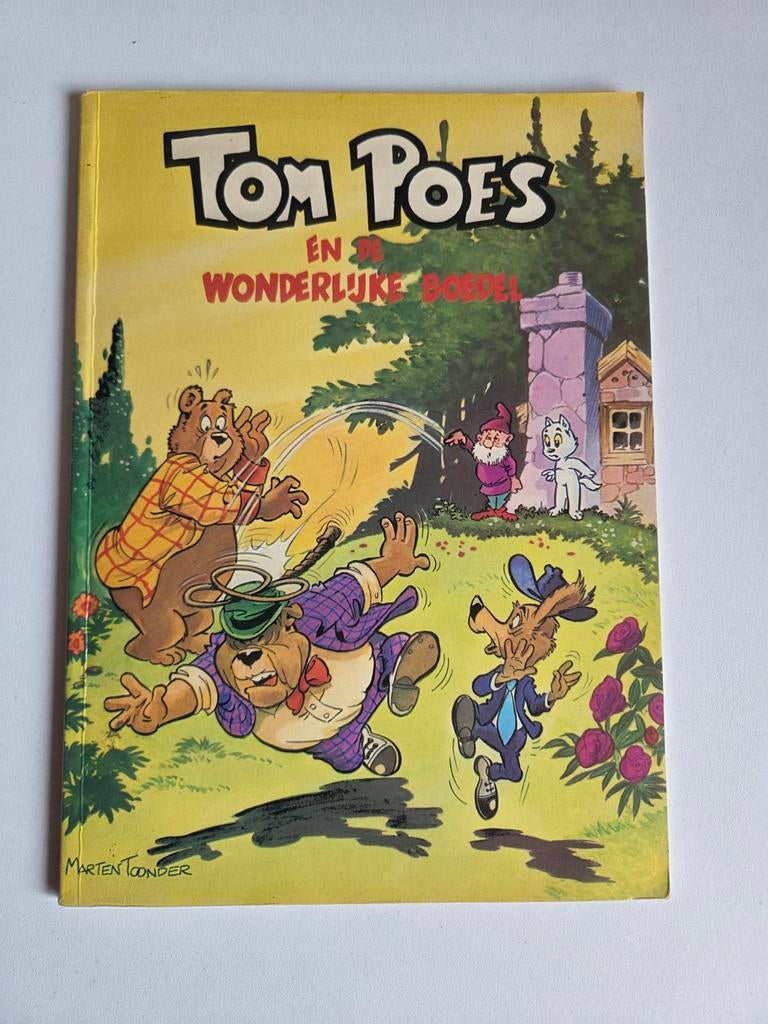 Tom Poes en zijn Wonderlijke Boedel - Marten Toonder, Eén stripboek, Ophalen of Verzenden, Gelezen, Marten Toonder