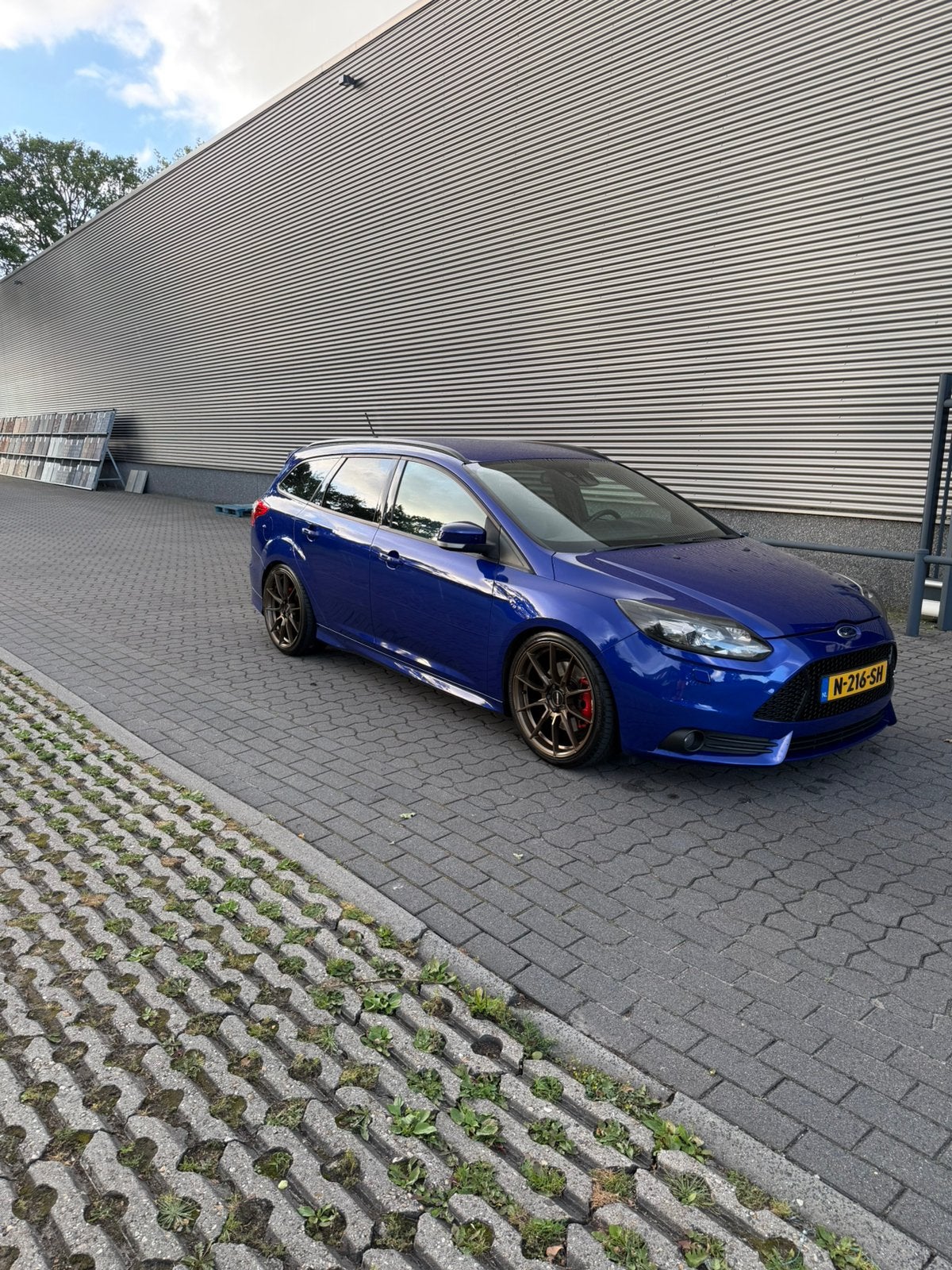 Ford Focus 2.0 Ecoboost 184KW Wagon 2013 Blauw, 4 cilinders, Blauw, 14 km/l, Handgeschakeld