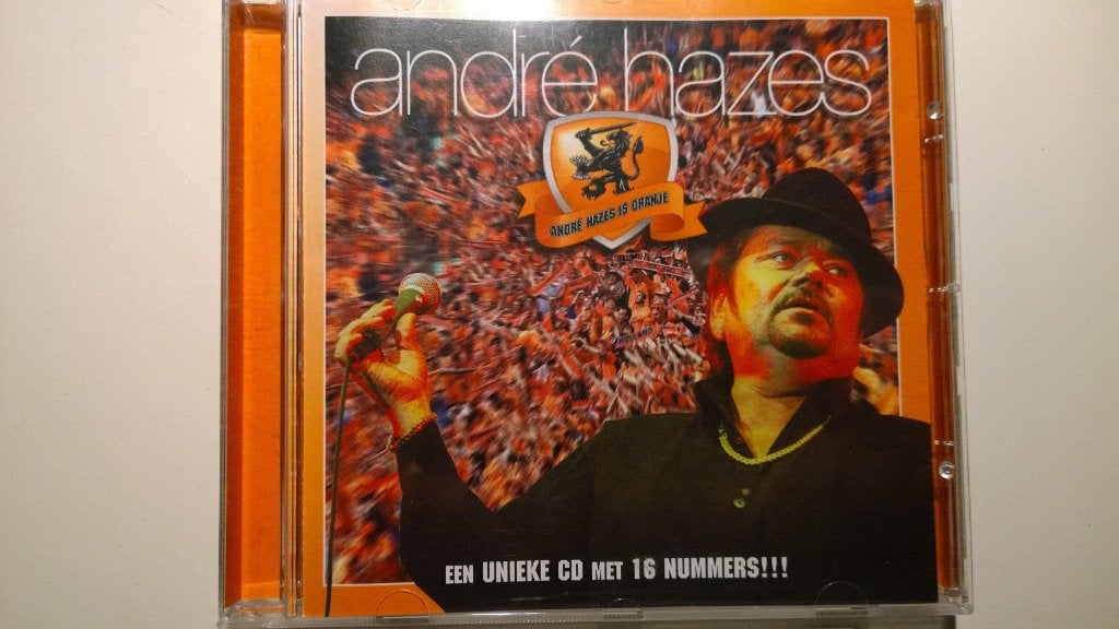André Hazes - André Hazes Is Oranje, Ophalen of Verzenden, Zo goed als nieuw, Feestmuziek, Album