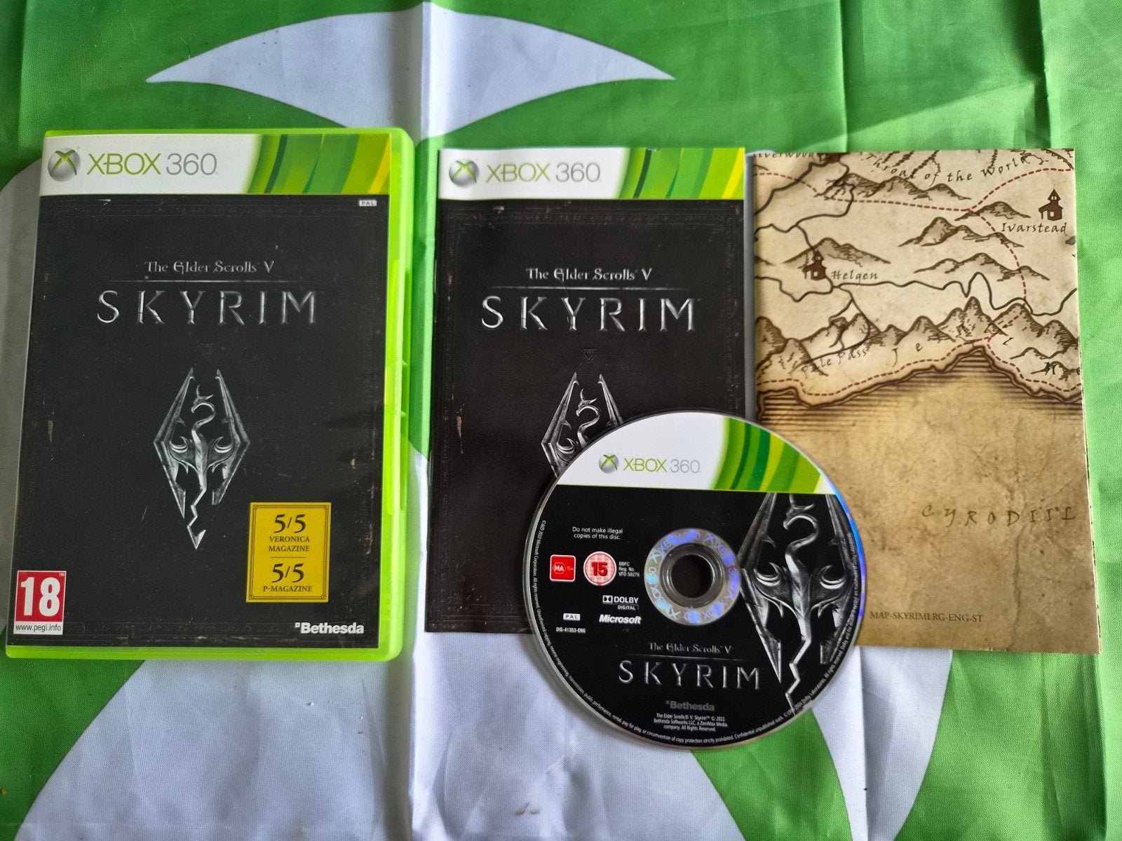 Skyrim - Xbox 360, Avontuur en Actie, Vanaf 18 jaar, Verzenden, 1 speler