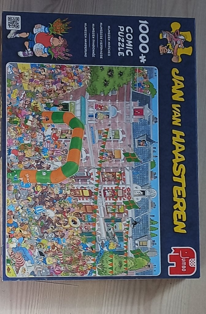 Jan van Haasteren puzzel "Nijmegse vierdaagse", Ophalen, Gebruikt