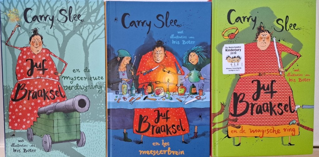 Juf Braaksel, Ophalen of Verzenden, Zo goed als nieuw, Carry Slee, Fictie algemeen