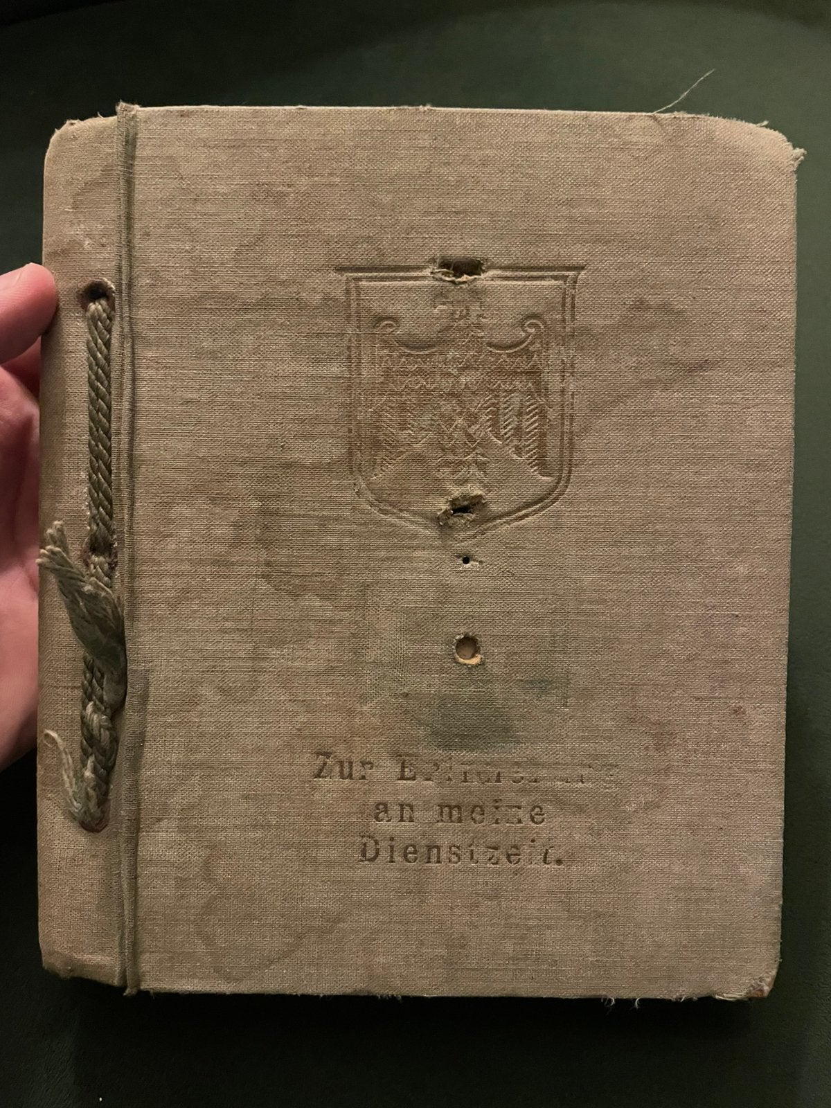 Duits Fotoalbum Panzer soldaat, opmame Sturer Emil 12,8cm!, Ophalen of Verzenden, Duitsland, Foto of Poster