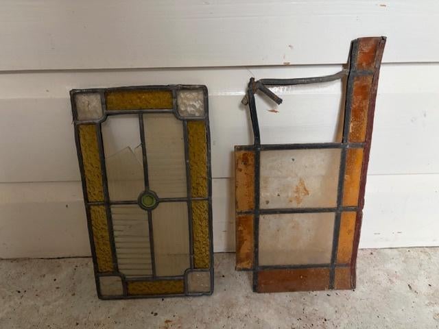 Glas in lood, Ophalen