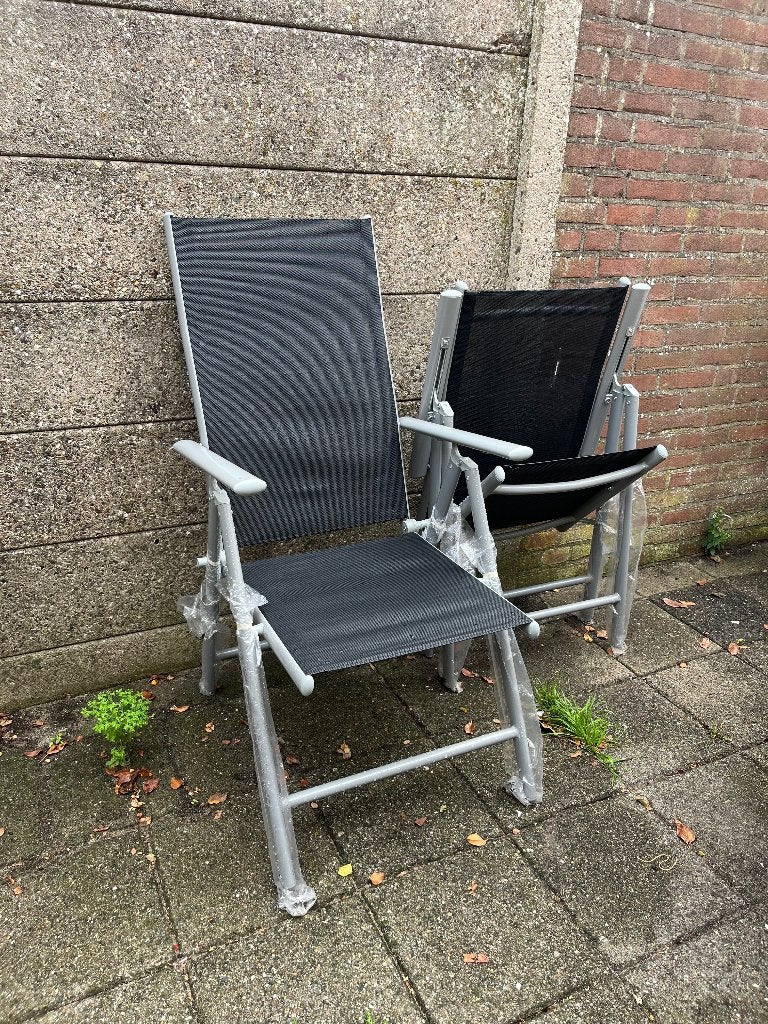 Nieuwe tuinstoelen | Vandaag ophalen, Ophalen, Nieuw, Aluminium, Verstelbaar