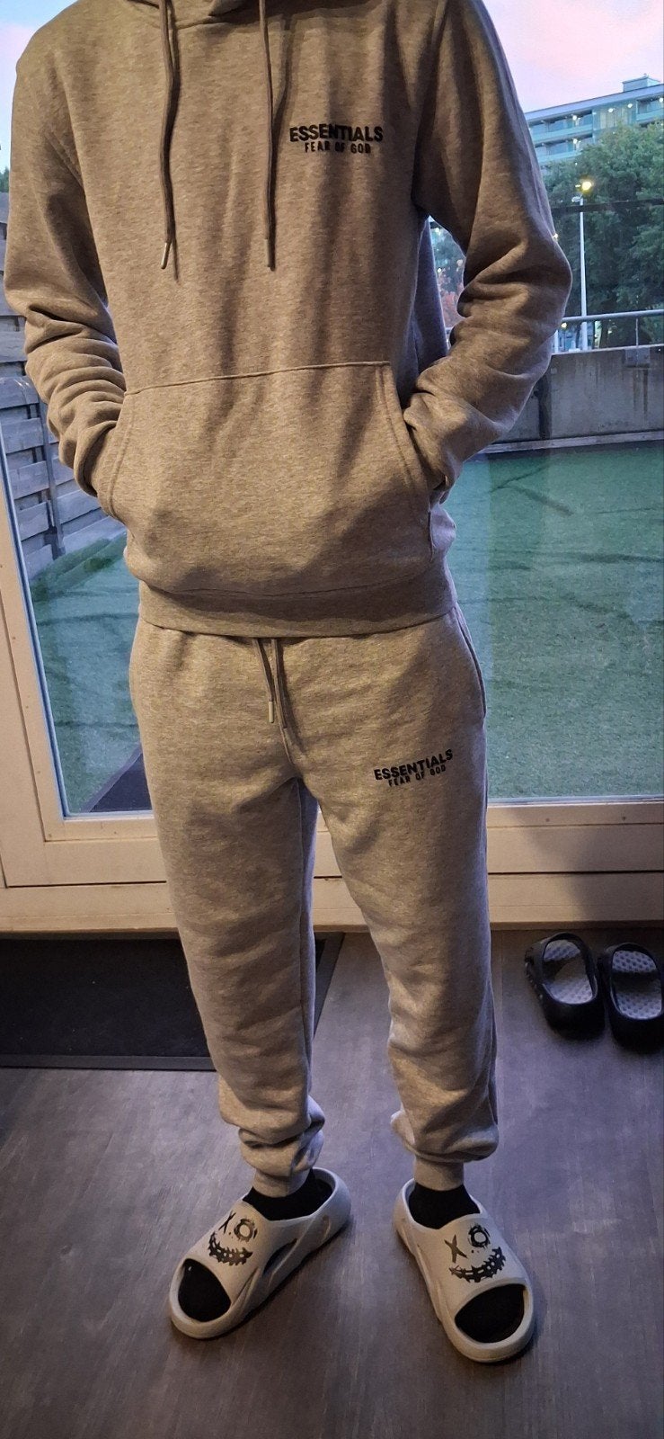 Essentials Fear of God Trainingspak Grijs S - L - Nieuw, Ophalen of Verzenden, Nieuw, Essentials Fear of God