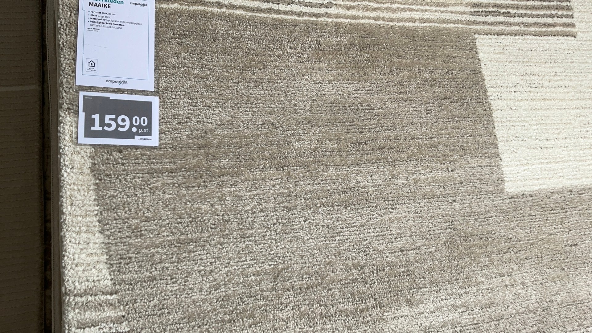 Nieuw Carpetright Maaike vloerkleed 1.60 m bij 2.30 m, Ophalen, 150 tot 200 cm, Rechthoekig, Nieuw
