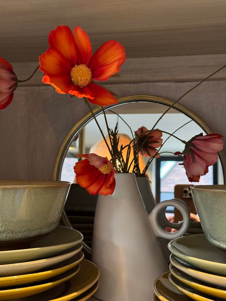 Spiegels Lifestyle Home collection 3 - delig, Huis en Inrichting, Woonaccessoires | Spiegels, Ophalen, Minder dan 50 cm, Rond