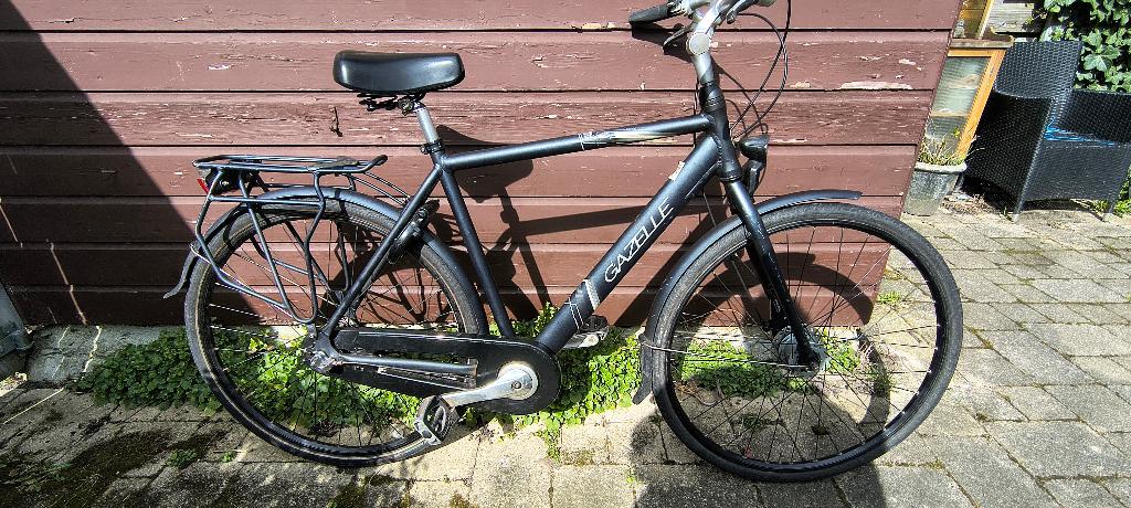 Leuke Gazelle Esprit herenfiets, 53 tot 57 cm, Ophalen, Gebruikt, Gazelle