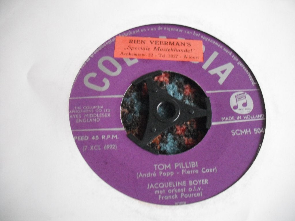 Jacqueline Boyer - Tom Pillibi (jb, Cd's en Dvd's, Ophalen of Verzenden, Zo goed als nieuw, Pop