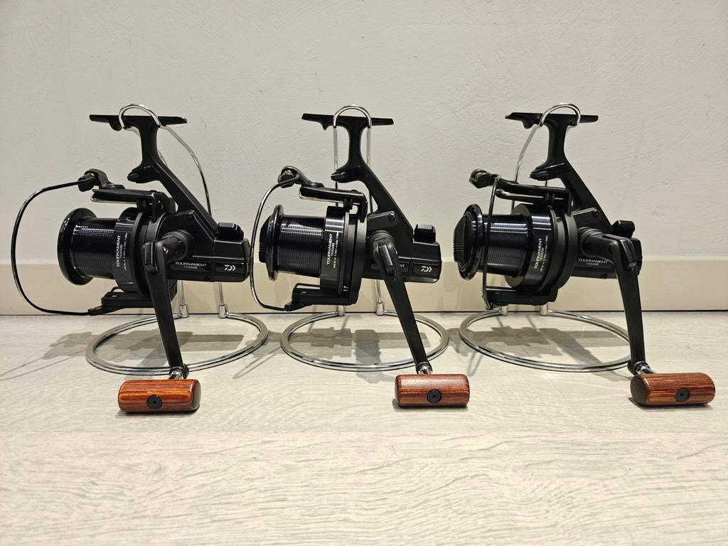 3 Daiwa Whisker Tournament TS5000BE, Ophalen of Verzenden, Zo goed als nieuw