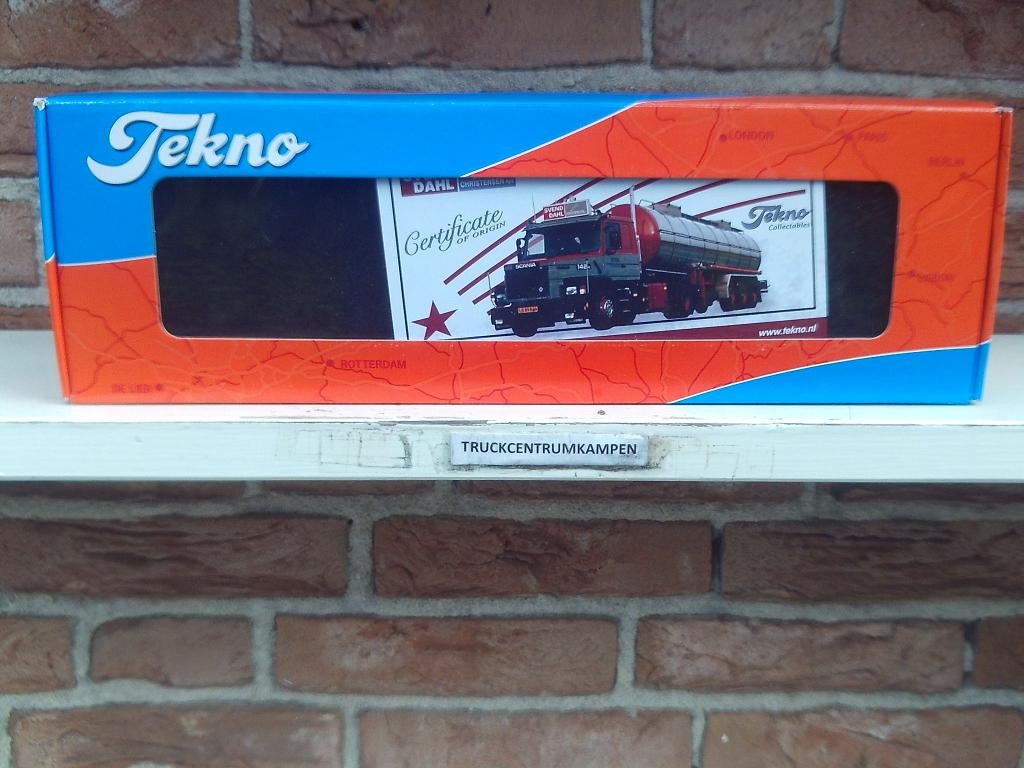 Tekno  Scania  142  Torpedo  van  Sven  Dahl., Ophalen of Verzenden, Nieuw, Bus of Vrachtwagen, Tekno