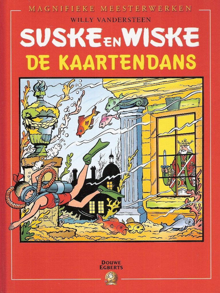 Suske en Wiske _ De Kaartendans - uitgave Douwe Egberts, Verzamelen, Ophalen, Suske en Wiske, Zo goed als nieuw, Overige typen