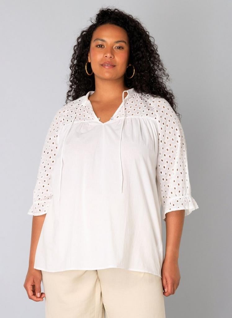 Dit offwhite tuniek Uyen van Yest Curve Maat 44, Wit, Yest Curve, Maat 42/44 (L), Nieuw
