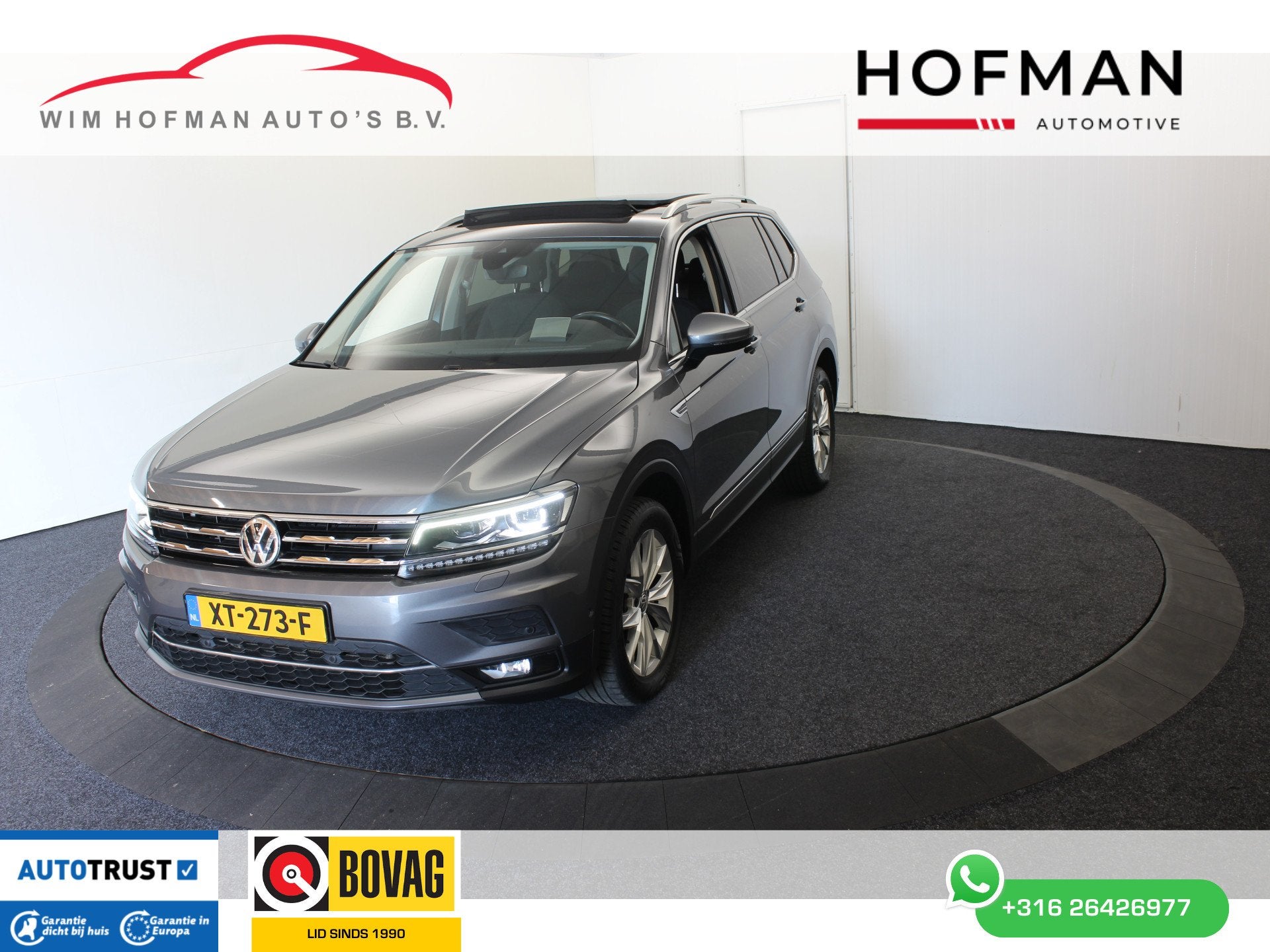 Volkswagen Tiguan 1.4 TSI High 7p EL trekh+aKlep Virtual Hea, Auto's, 15 km/l, 4 cilinders, 7 stoelen, 84 €/maand