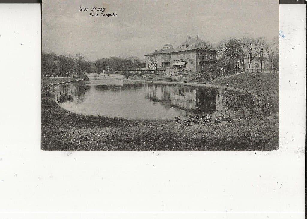 Den Haag Park Zorgvliet naar Winsum 30-8-1916, Ophalen of Verzenden, Voor 1920, Gelopen, Zuid-Holland