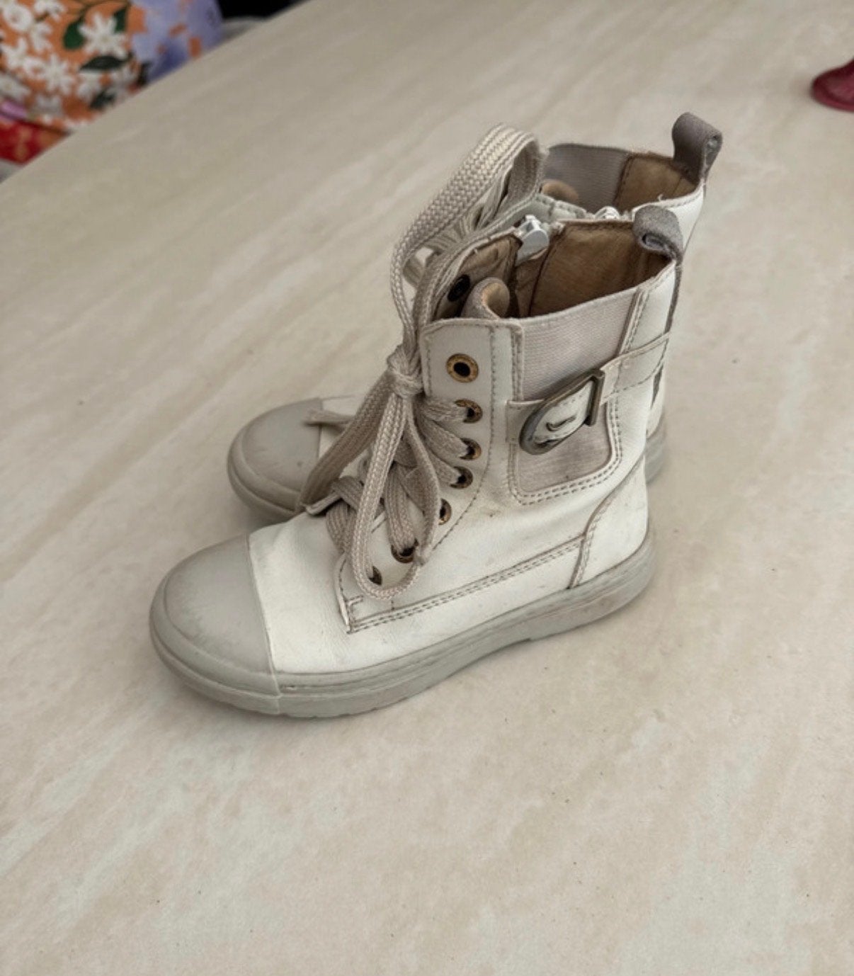 Shoesme originele schoenen maat 27 met veters en rits, Ophalen of Verzenden, Gebruikt, Jongen of Meisje, Schoenen