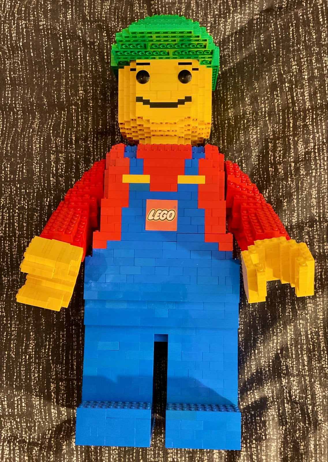 Grote LEGO Minifiguur - Unieke Decoratie, Ophalen, Zo goed als nieuw, MOC (eigen creatie), Lego