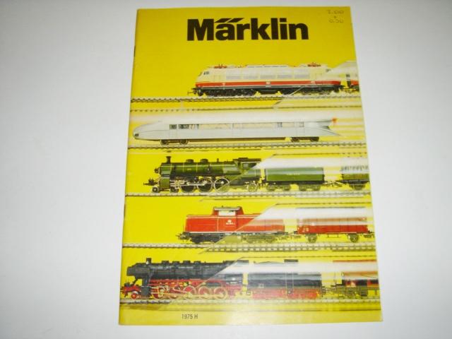 Marklin Catalogus 1975 - NETTE STAAT, Wisselstroom, Gebruikt, Analoog, Märklin