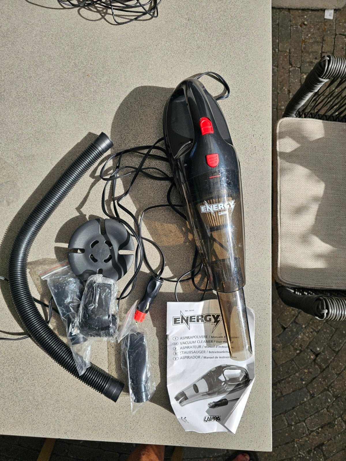 stofzuiger vacuum cleaner 24 v, Ophalen of Verzenden, Nieuw, Overige merken