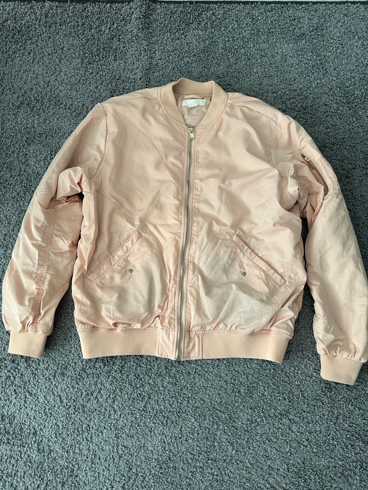 Roze bomberjack H&M maat 38, Verzenden, Gedragen, Maat 38/40 (M), Roze