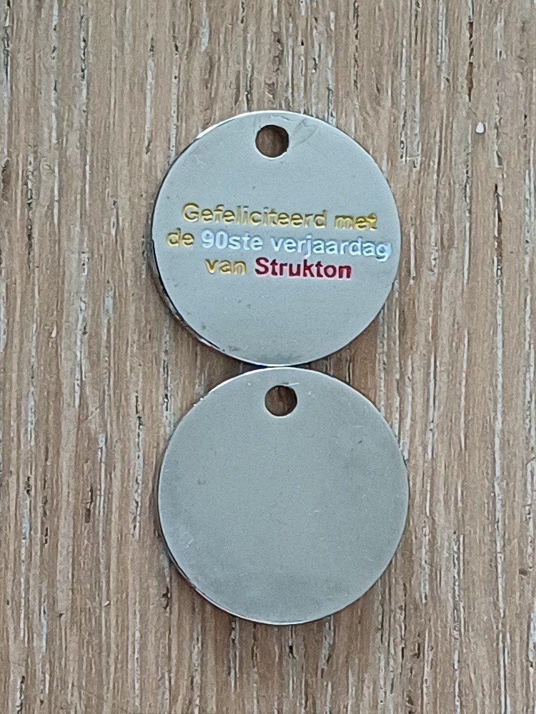 winkelwagenmuntje Strukton winkelwagenmunt, Verzamelen, Winkelwagenmuntjes, Ophalen of Verzenden