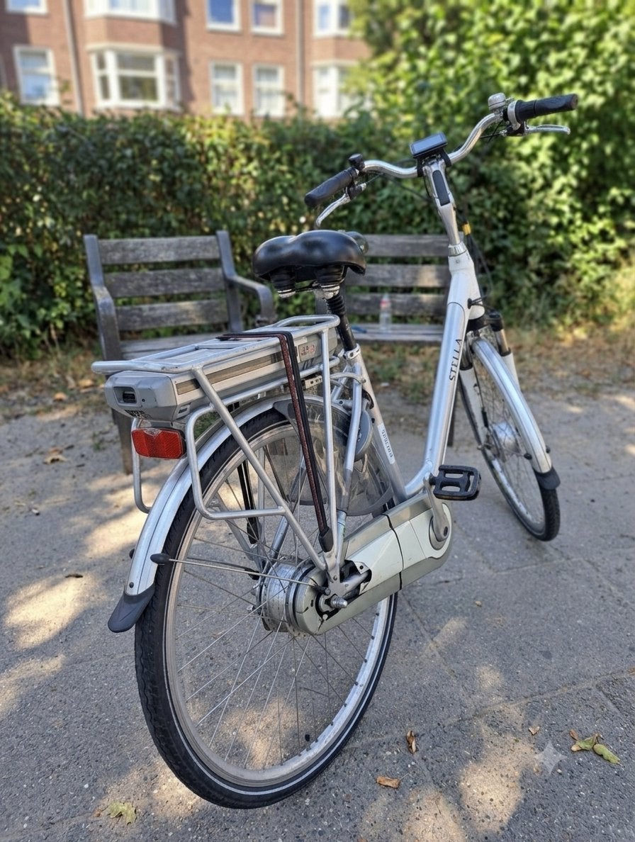 Stella elektrische fiets, goed onderhouden, Gebruikt, 51 tot 55 cm, 30 tot 50 km per accu, Ophalen