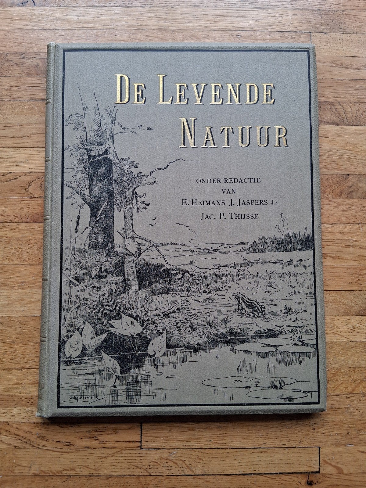 De levende natuur 1ste jaargang uit 1897 jac thijsse tekenin, Ophalen of Verzenden, Zo goed als nieuw, Natuur algemeen