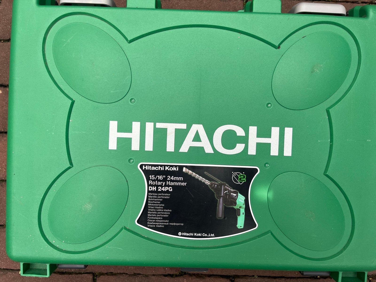 Nieuwe Hitachi Boorhamer DH 24PG met SDS Boortjes, 600 watt of meer, Boor- en/of Breekhamer, Nieuw, Ophalen of Verzenden