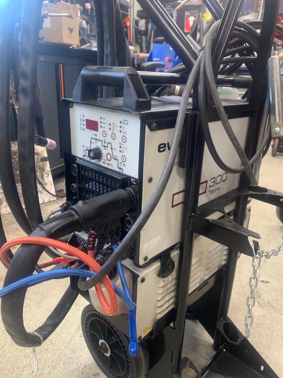 Ewm 300 tetrix, Doe-het-zelf en Verbouw, Ophalen, Gebruikt, 250 ampère of meer, Tig