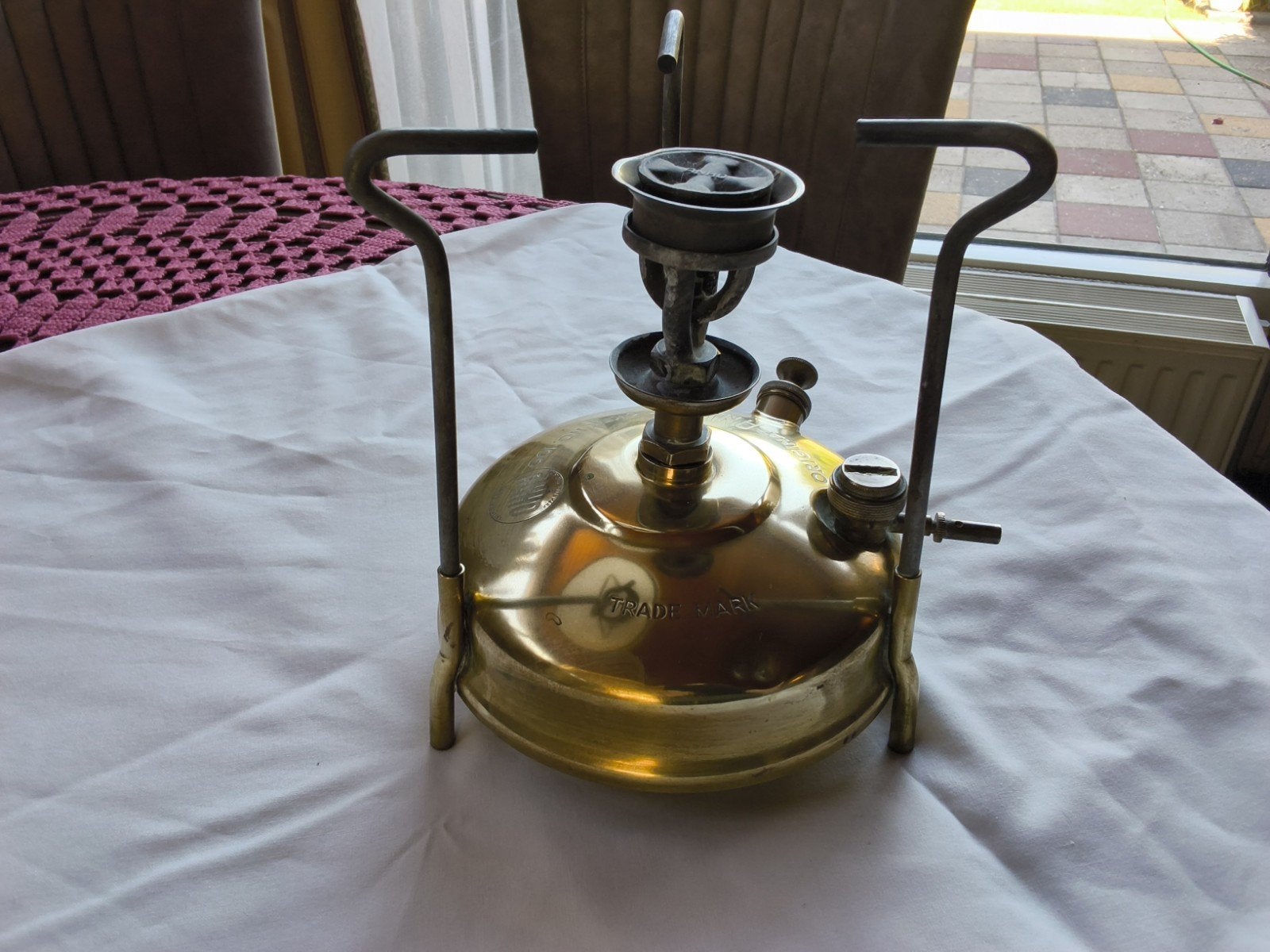 Originele ANHO cooker kerosine,petroleumbrander nr 100, Ophalen