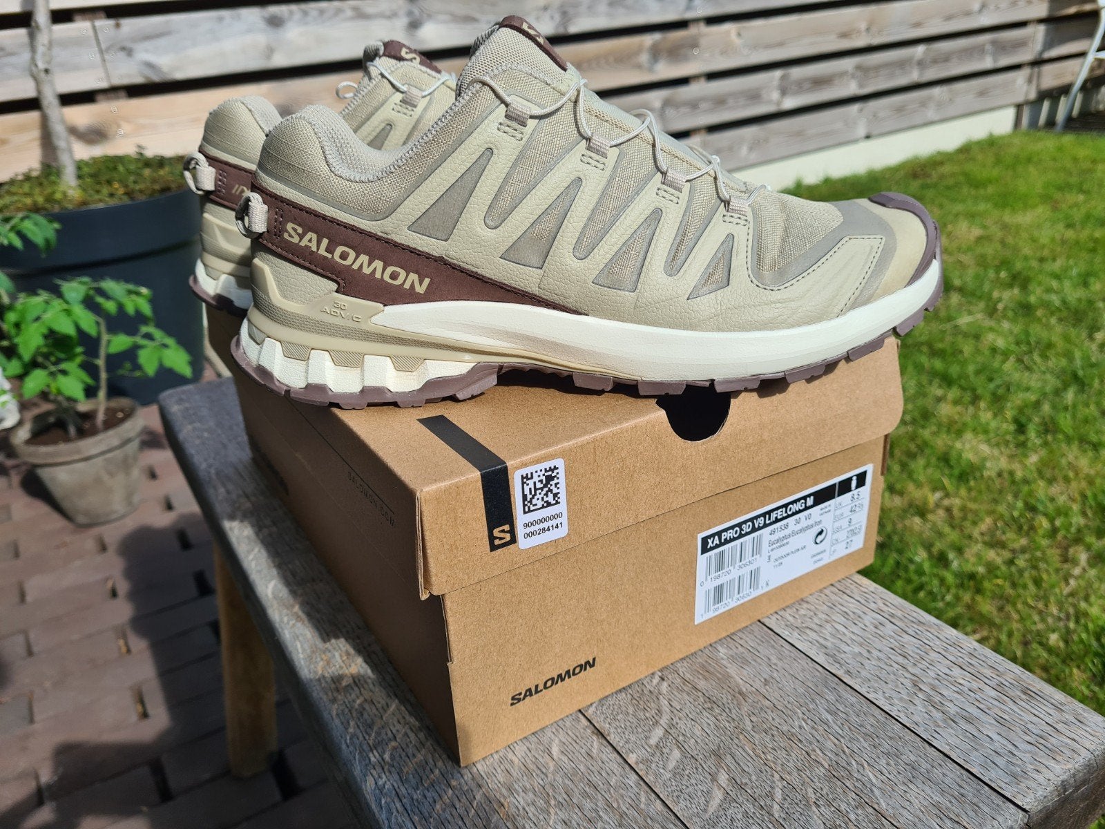 Salomon XA PRO 3D V9 Lifelong M maat 42 2/3 ---NIEUWSTAAT---, Sport en Fitness, Loopsport en Atletiek, Overige merken, Hardloopschoenen