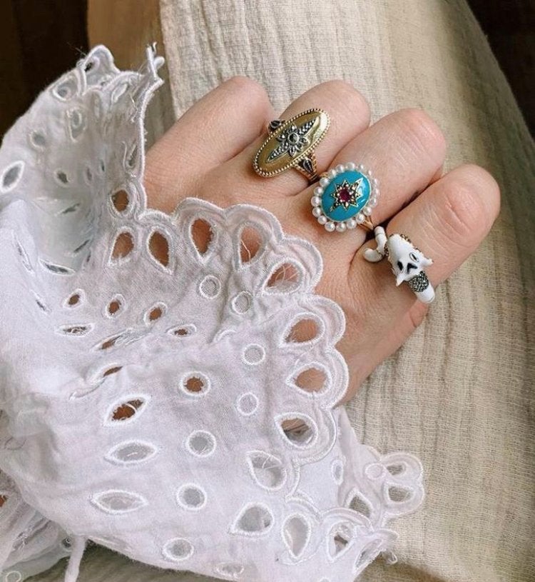 Anna nina romy boomsma fairytale ring gouden 14 karaat nieuw, Sieraden, Tassen en Uiterlijk, Ophalen, Nieuw, Met edelsteen, Dame