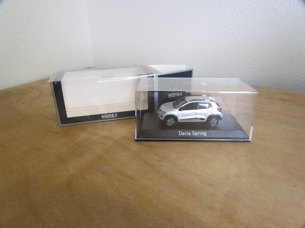 Dacia Spring Comfort 2022 Grijs Schaal 1/43 Norev 509060, Auto, Norev, Ophalen of Verzenden, Norev