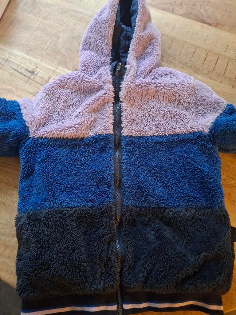 Leuke omkeerbare jas voor meisjes van de WE, Ophalen of Verzenden, Zo goed als nieuw, Meisje, Jas