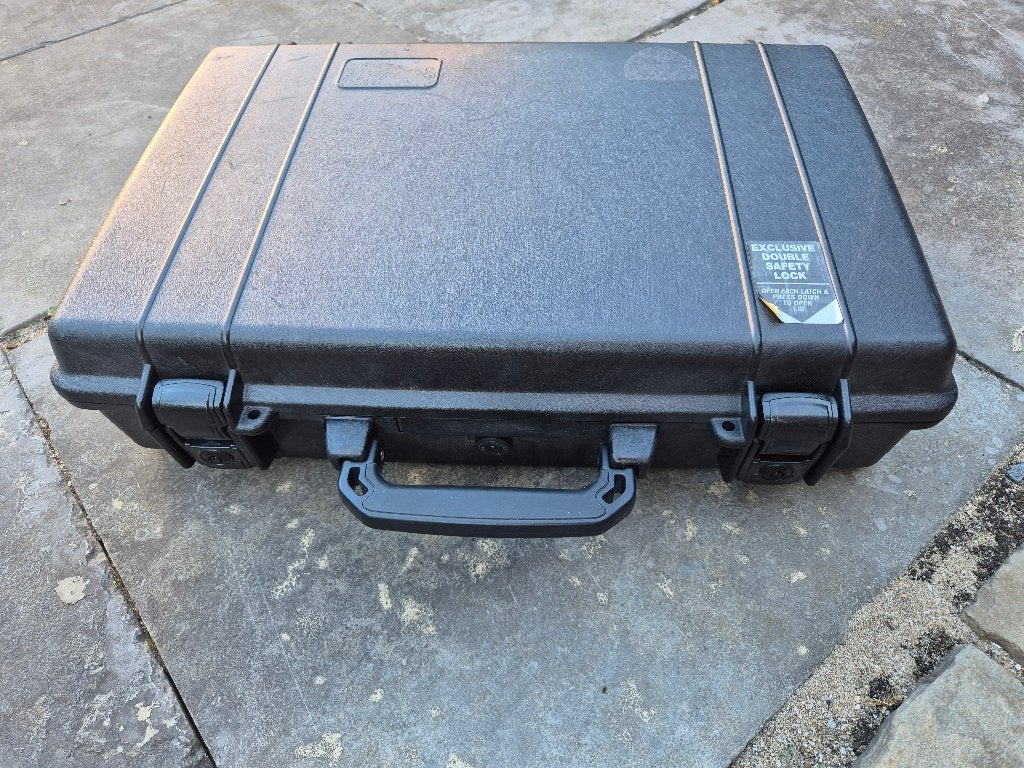 Pelicase koffer hardshell attache model, Ophalen of Verzenden, Gebruikt, Overige instrumenten