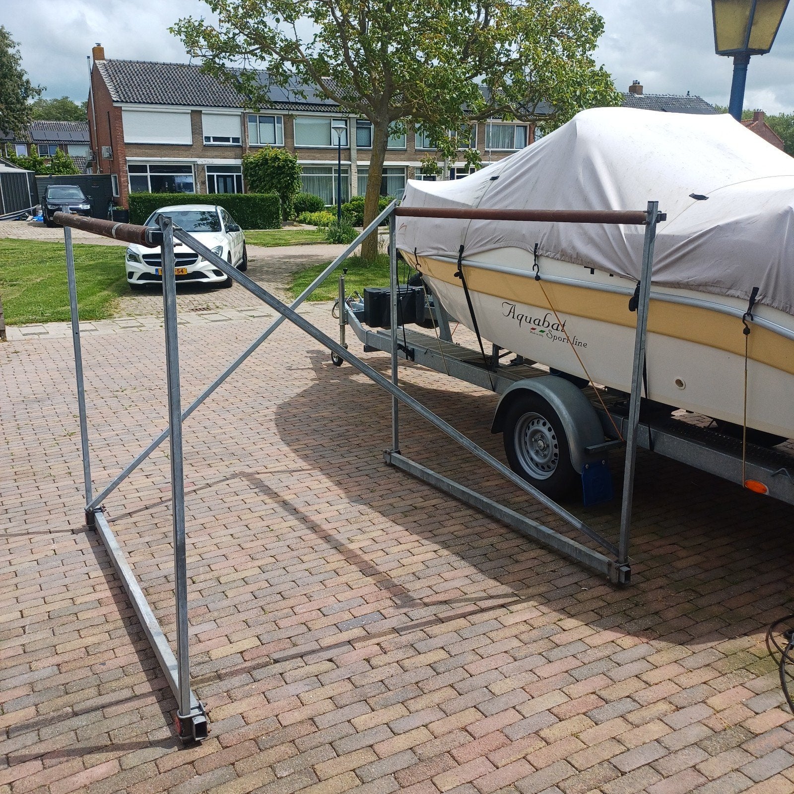 Opbouw rek voor Pega boottrailer, Watersport en Boten, Bootonderdelen, Ophalen, Gebruikt, Overige typen, Motorboot