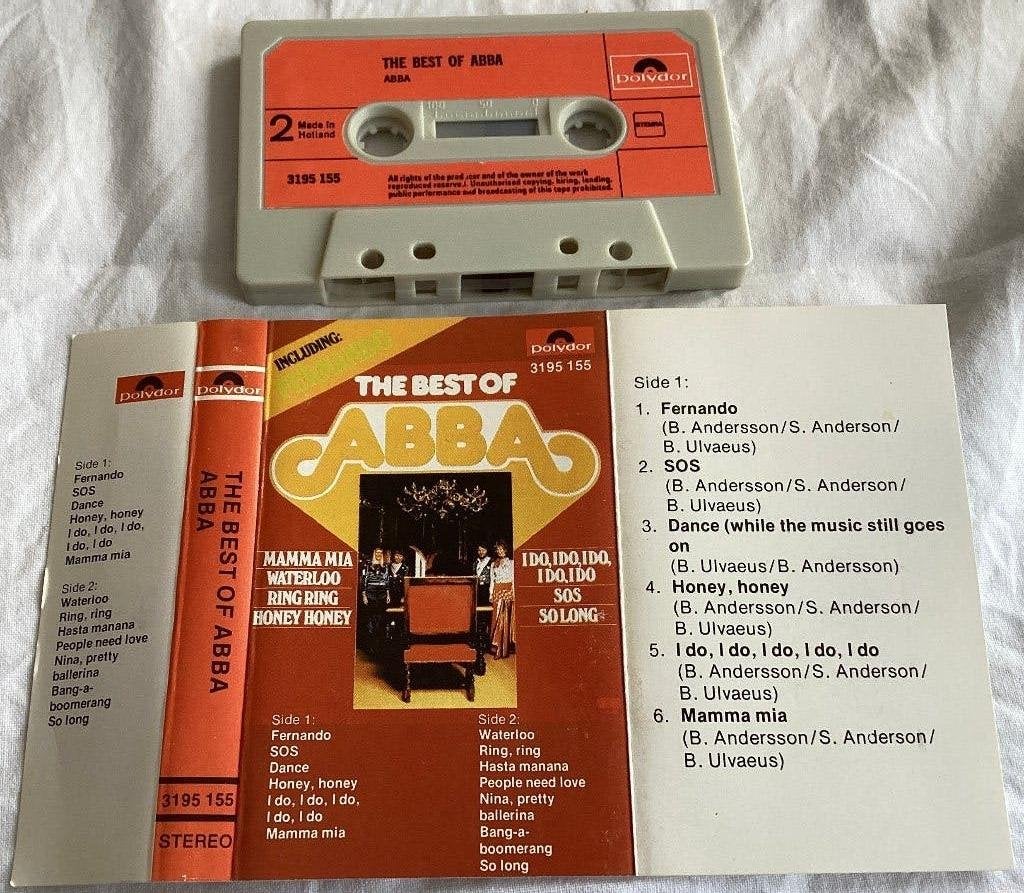 ABBA- the best of ABBA MC, Gebruikt, 1 bandje, Ophalen of Verzenden, Origineel